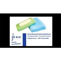 DUKAL Kissenbezüge Nackenstützkissen, aus hochwertigem DOPPEL-Jersey, (1 Stück), 30x50 - 35x50 cm, 100% Baumwolle, mit Spannumrandung, Made in Germany