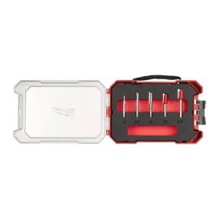 Milwaukee Fräsersatz 1/4" Schaft 5-teilig - 4932501049