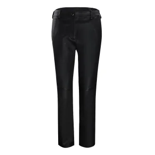 Schwarze Marley-Lederhose von Belstaff