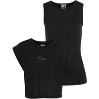 Ocean Sportswear Yoga & Relax Shirt Soulwear - 2-tlg. Yoga Shirt & Top (Set) Kurzarm, sportlicher Stil, mit Print, Rundhalsausschnitt