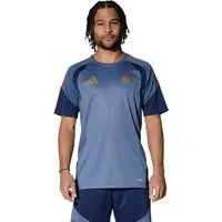 adidas Performance T-Shirt FC Bayern München, Trainingsshirt Teamline, Herren, Blau