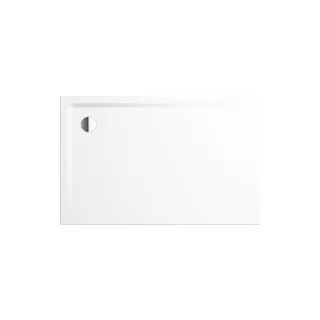 Kaldewei SUPERPLAN 1841 Duschwanne mit Wannenträger extraflach 384147980001 80 x 100 cm, glänzend, alpinweiß