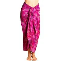 PANASIAM Sarong Pareo Tuch aus Viskose - blickdichtes Unisex Strandtuch & Wickelkleid, Viskose, in Größe L & XL - Wickelrock oder Bikini Cover-up für Damen & Herren