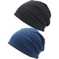 Zaewry Beanie 2 Stück Männer Frauen Leichte Slouch Beanie Hut Frauen