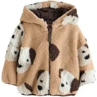 Next Fleecejacke Fleece mit durchgehendem Reißverschluss (1-St)