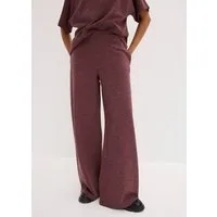 bonprix Stoffhose mit elastischem Bund, Loose Fit, aus Polyester und Elasthan, casual