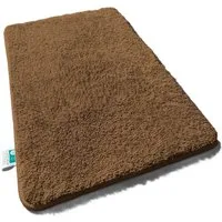 Floordirekt Badematte Sky Extra weich & saugstark, Fußbodenheizung geeignet, Hochflor, Höhe 30 mm, Rutschhemmende Rückseite, Waschmaschinen & Trockner geeignet, Polyester, Rechteckig, ohne Ausfransen dank gekettelten Rändern, Trittschalldämmend