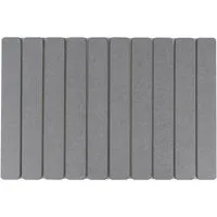 Youyijia Badematte Faltbare Stein-Badematte Kieselgur 40X60cm Super Saugfähig