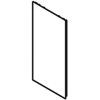 Geberit Seitenverkleidung unten zu Geberit, 242731TA1 242731TA1