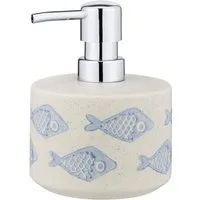 WENKO Seifenspender Aquamarin, (1-tlg), Keramik, 475 ml