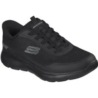 Skechers SUMMITS-LEYTER Slip-On Sneaker Slipper, Schnürschuh mit Handsfree Slip-Ins Funktion