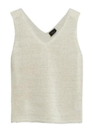 s.Oliver BLACK LABEL - Strickpullunder creme - Gr. - 36