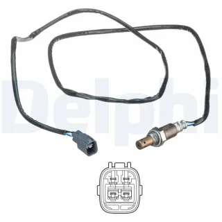 Delphi Lambdasonde vor Katalysator Opel Astra H Zafira B 1,7
