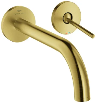 GROHE 2-Loch Waschtisch Unterputzarmatur Atrio 29406 FMS Ausladung 221mm cool sunrise geb., 29406GN0 29406GN0