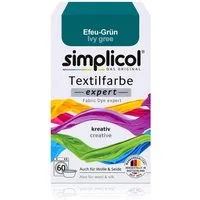 simplicol Textilfarbe Simplicol Textilfarbe expert Efeu-Grün 150g - Farbe zum Färben (1er Pa