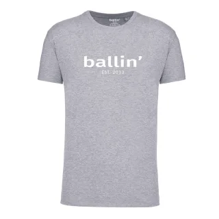 Regular Fit Shirt von Ballin Est. 2013 in der farbe Grau und in größe 3XL.
