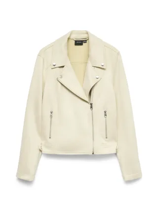 VERO MODA - VMJOSE SHORT FAUX SUEDE JACKET NOOS Birch - Gr. - M