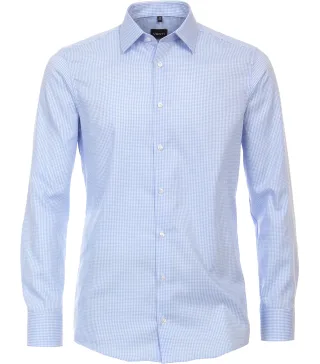 VENTI - Businesshemd blau - Gr. - 43