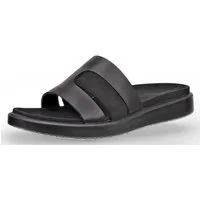 Ecco Flowt Slide (Premium-Leder) schwarz Damen Sandale