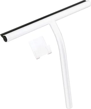 Neuesbad Serie 600 Dusche SQUEEGEE mit HANGER mit 3M TAPE, Weiß NB1DEADIA31K1