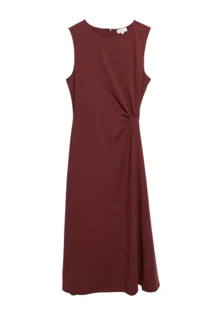 s.Oliver Red Label - Ärmelloses Midi-Kleid rot - Gr. - 44
