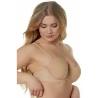 After Eden D-cup & up T-Shirt-BH LIV verstellbare Träger, mit Schale, mit Bügel, mit Spitze, feminin