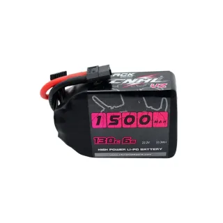 CNHL Black Series V2.0 6S 22.2V 1500mAh 130C LiPo Battery XT60 Plug for Nazgul5 Mark5 200-220mm 5 Inch RC Drone FPV Raci