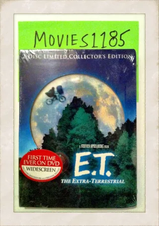 E.T.: The Extra-Terrestrial (Two-Disc Widescreen Limited Collector's Edition)