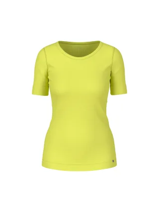Marc Cain Additions - T-Shirt mit Turn-up-Ärmeln - Gr. - 40