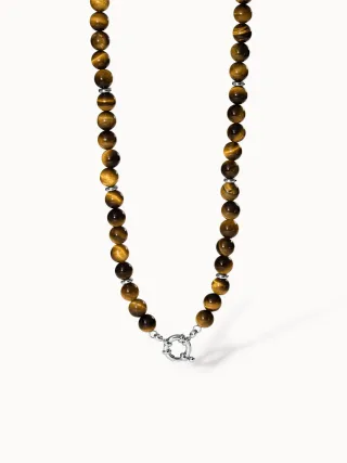 PURELEI Tiger's Eye Charm Kette