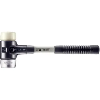 HALDER SIMPLEX - Schonhammer mit verstärktem Tempergussgehäuse und Fiberglasstiel, Nylon/Weichmetall - 3789.060