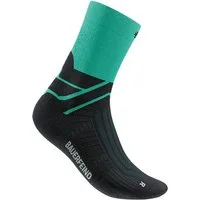 Bauerfeind Sportsocken RUN PERFORMANCE MID CUT SOCKS mit Ventilation Knit Technologie
