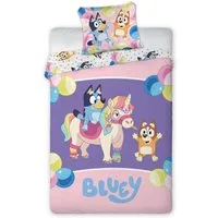 Bluey Kinderbettwäsche Bluey Magical Party Kinderbettwäsche 100x135cm