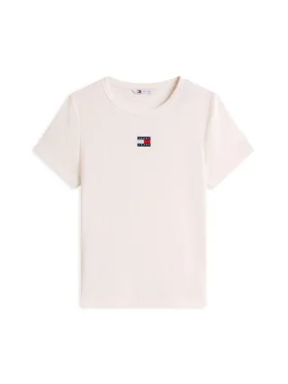 Tommy Hilfiger - T-Shirt Slim Fit weiß - Gr. - XS