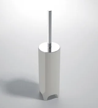 ArtCeram Cow Keramik Stand-Bürstengarnitur, weiss glänzend CWC0030100