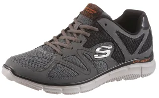 Skechers Sneaker "VERSE-FLASH POINT" Freizeitschuh, Halbschuh, Schnürschuh mit Memory Foam-Ausstattung