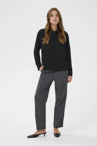 Langarm - Hemd KAemilia Langarm - Hemd Loose fit black