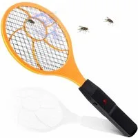 Goods+Gadgets Fliegenklatsche GOODS+GADGETS Insektenklatsche Batterie - Elektrische Fliegenklatsche, Elektro Fliegenfänger