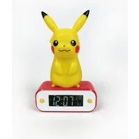 Teknofun Merchandise-Figur POKÉMON - Digitaler Wecker Pikachu [LED-Lampe]