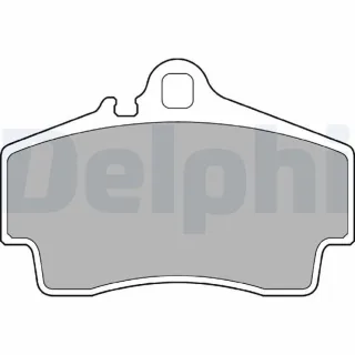 Delphi Bremsbel?ge hinten Porsche 718 911 Boxster Cayman LP1301