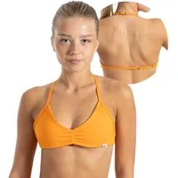 Smilodox Sport-BH Esta, Neckholder Bra, Ringverschluss, Geraffte Front ohne Bügel Geraffte Front, leichte Aktivitäten mit Komfort Yoga Freizeit Studio