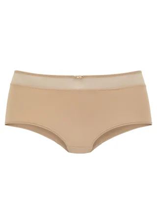 LASCANA - NUANCE Panty toffee - Gr. - 48/50