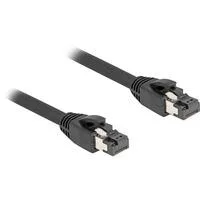 Netzwerkkabel RJ-45 Cat.8.1 S/FTP, bis 40 Gbps schwarz, 5 Meter