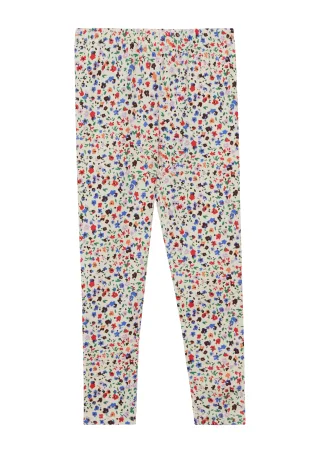 s.Oliver - Leggins creme/mehrfarbig - Gr. - 122