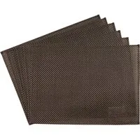 APS Platzset Schmalband, (6-St), mit umgenähten Rand, leicht abwischbar, 45x33 cm
