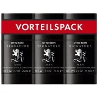 Otto Kern Deo-Set Signature Man, Spar-Set, 3-tlg., mit einer energetischen Kopfnote