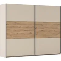 rauch Schwebetürenschrank Kleiderschrank Schrank Garderobe Schlafzimmerschrank SAJO in 2 Breiten (218, 261 cm) optional mit Spiegel MADE IN GERMANY