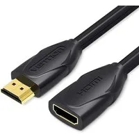 VENTION HDMI-Verlängerungskabel, 1 m, 4K 30Hz Schwarz HDMI-Kabel