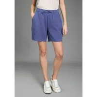 Laura Scott Shorts feminine Stoffhose, aus Baumwolle, leichtes Webmaterial, unifarben