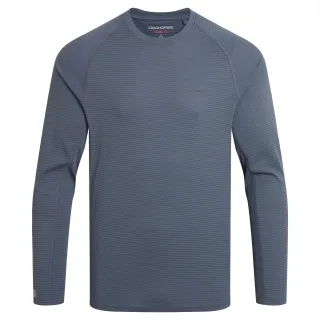 Craghoppers - T-Shirt für Herren, Nosilife, SolarShield+, Langärmlig (Dunkles Zinngrau)
